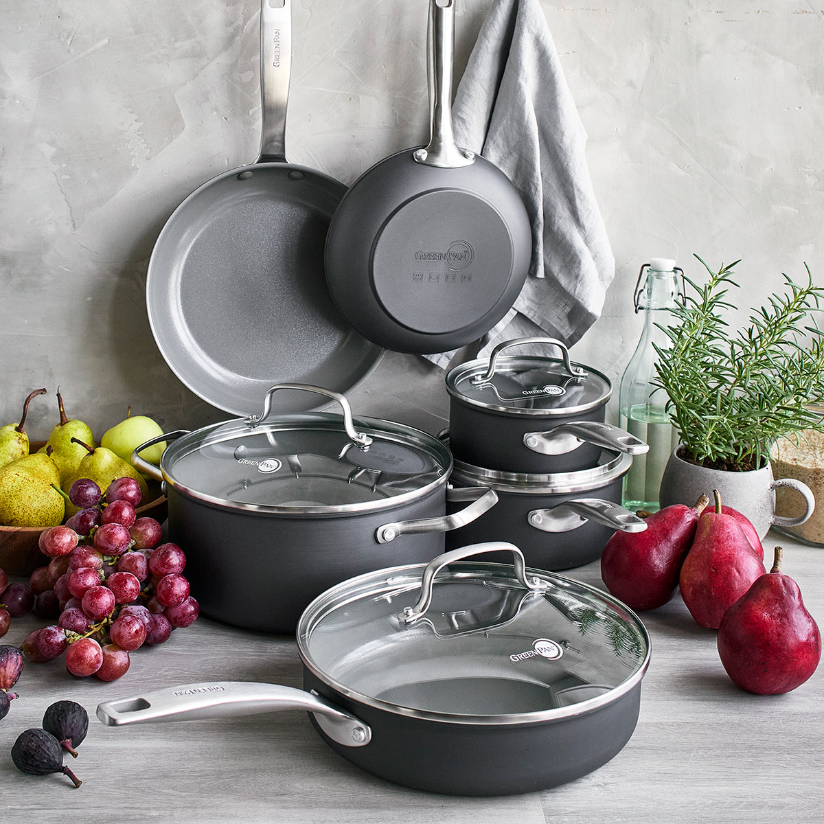 Chatham Ceramic Nonstick 10-Piece Cookware Set - Image 14