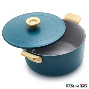 Stanley Tucci™ Ceramic Nonstick 6.5-Quart Dutch Oven | Venetian Teal