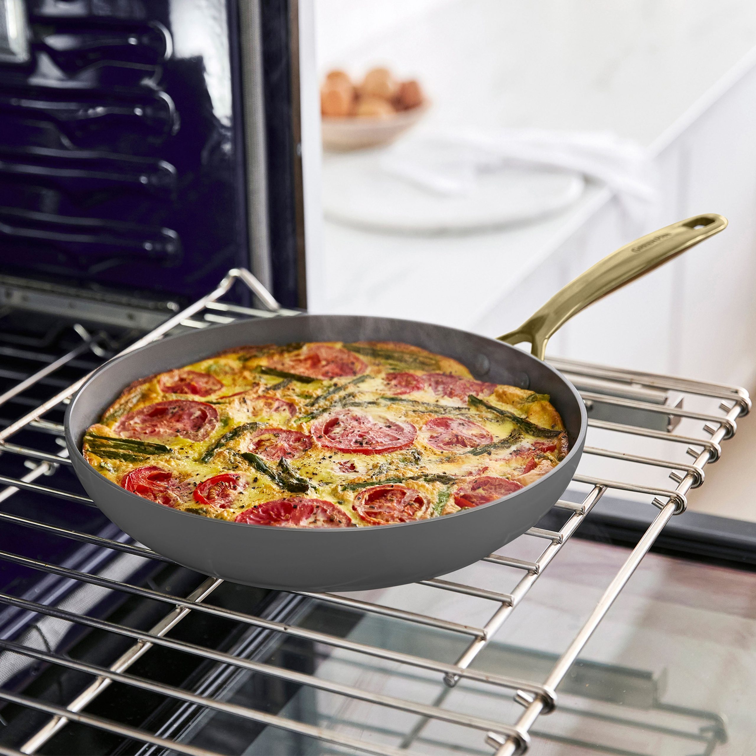 Jewel Pro Ceramic Nonstick 11-Piece Cookware Set | Slate - Image 4