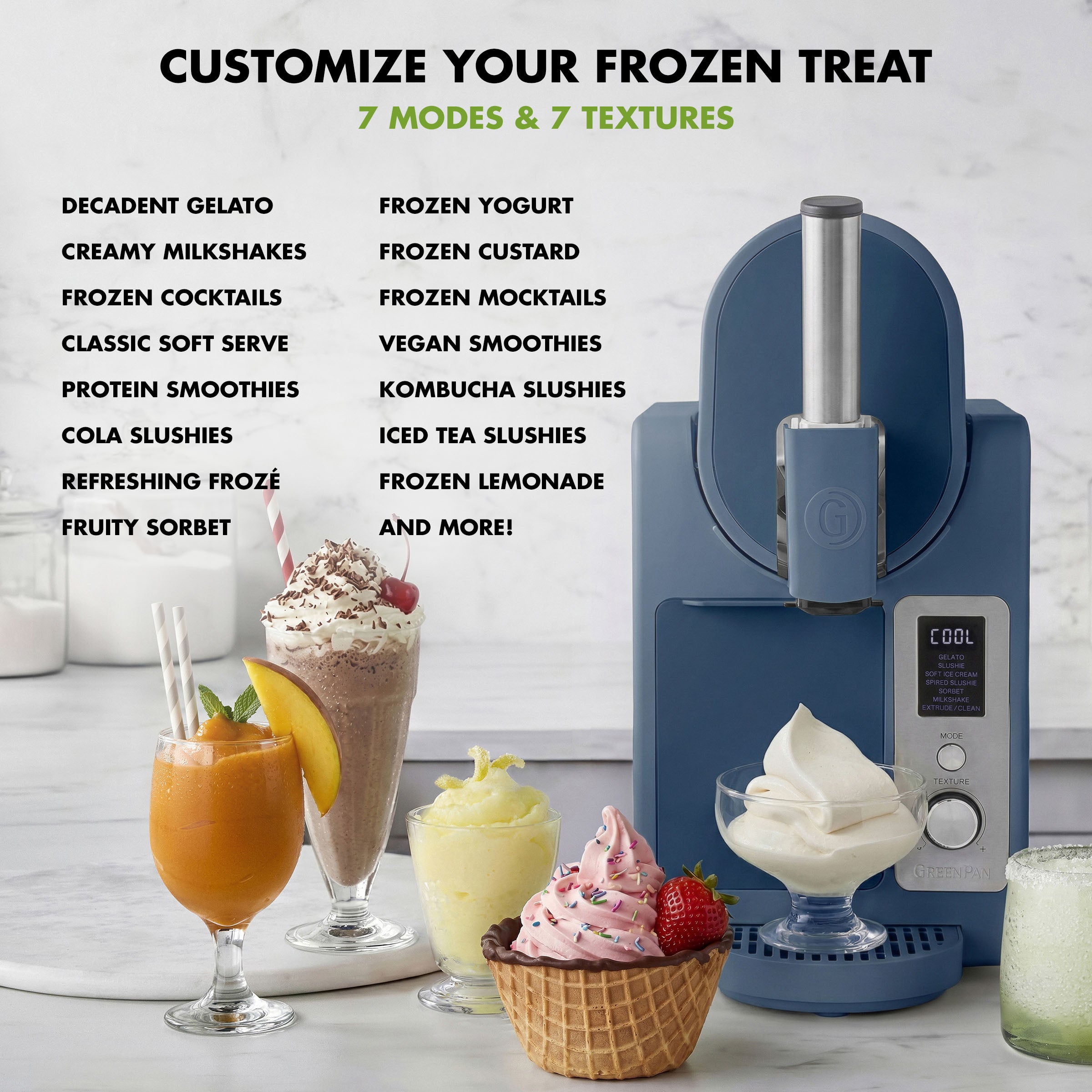 Frost Pro 16-in-1 Ice Cream. Gelato & Frozen Drink Maker | Berry - Image 15
