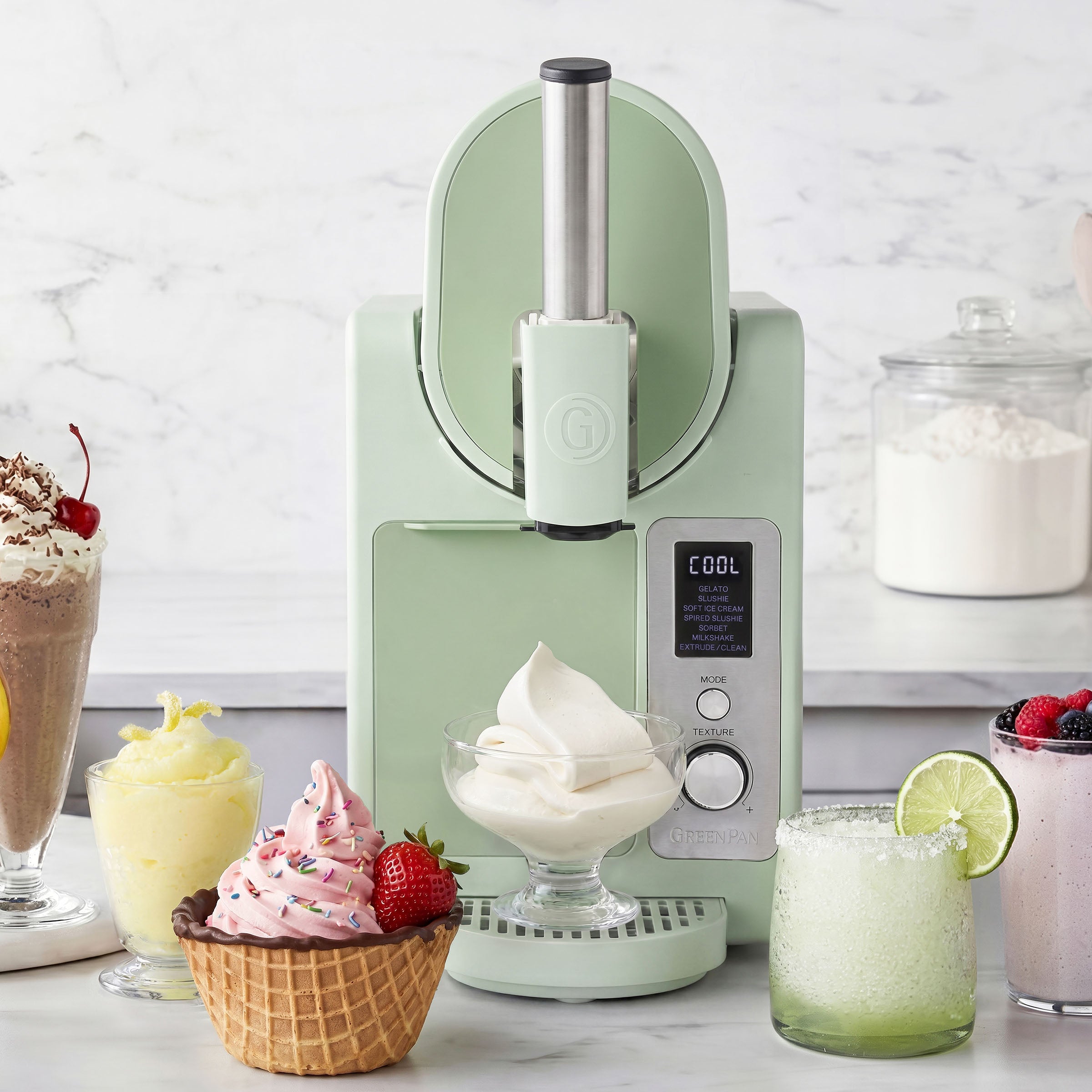 Frost Pro 16-in-1 Ice Cream. Gelato & Frozen Drink Maker | Pistachio - Image 3