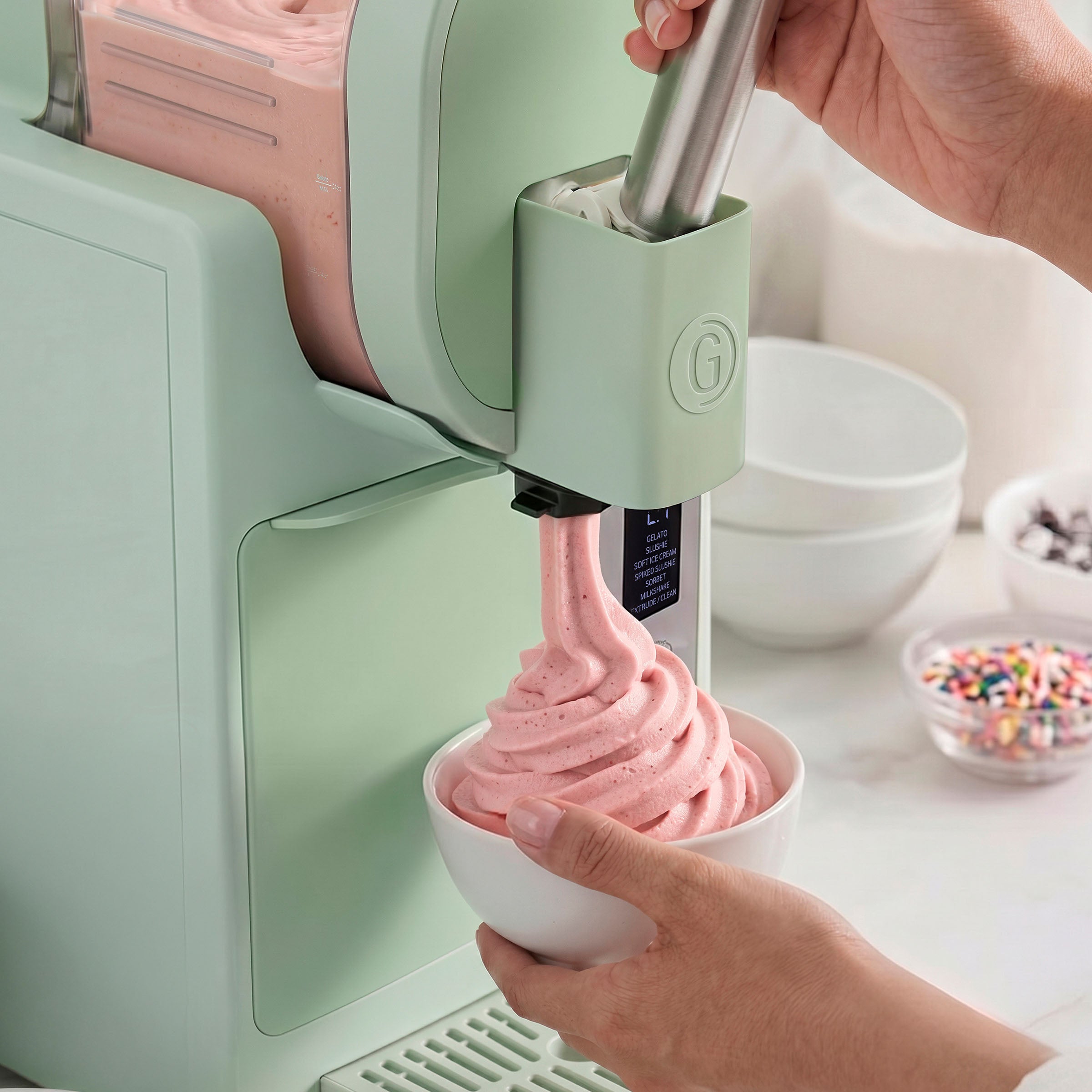 Frost Pro 16-in-1 Ice Cream. Gelato & Frozen Drink Maker | Pistachio - Image 7