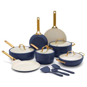 Reserve Pro Ceramic Nonstick 14-Piece Cookware Set | Twilight