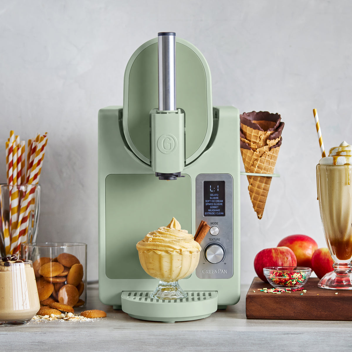 Frost Pro 16-in-1 Ice Cream. Gelato & Frozen Drink Maker | Pistachio - Image 2