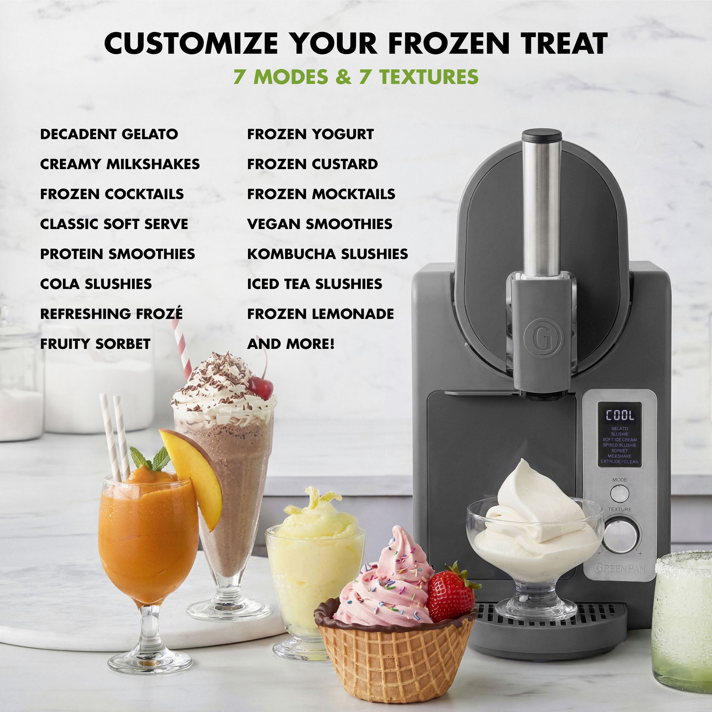 Frost Pro 16-in-1 Ice Cream. Gelato & Frozen Drink Maker | Licorice - Image 15