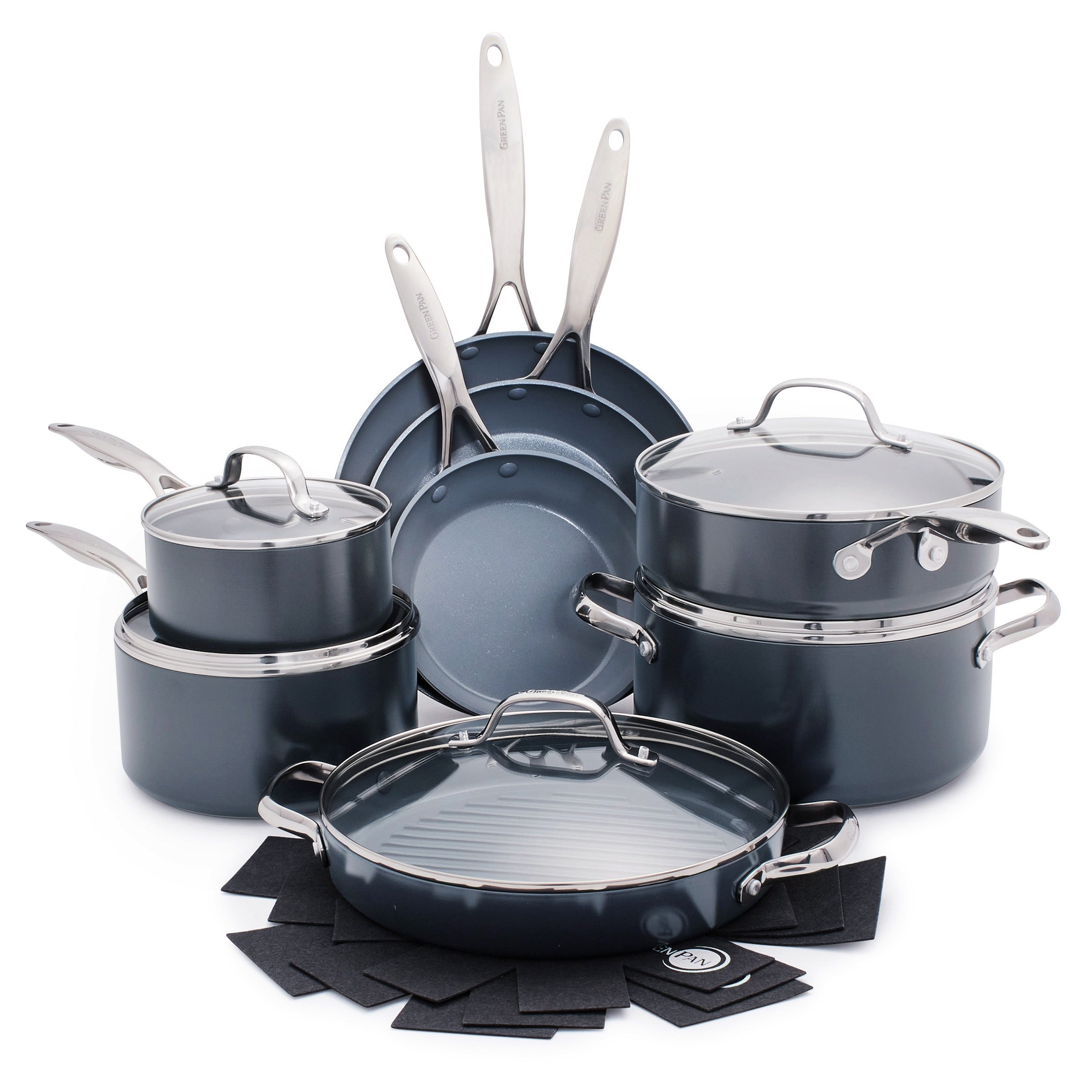 Valencia Pro Ceramic Nonstick 13-Piece Cookware Set
