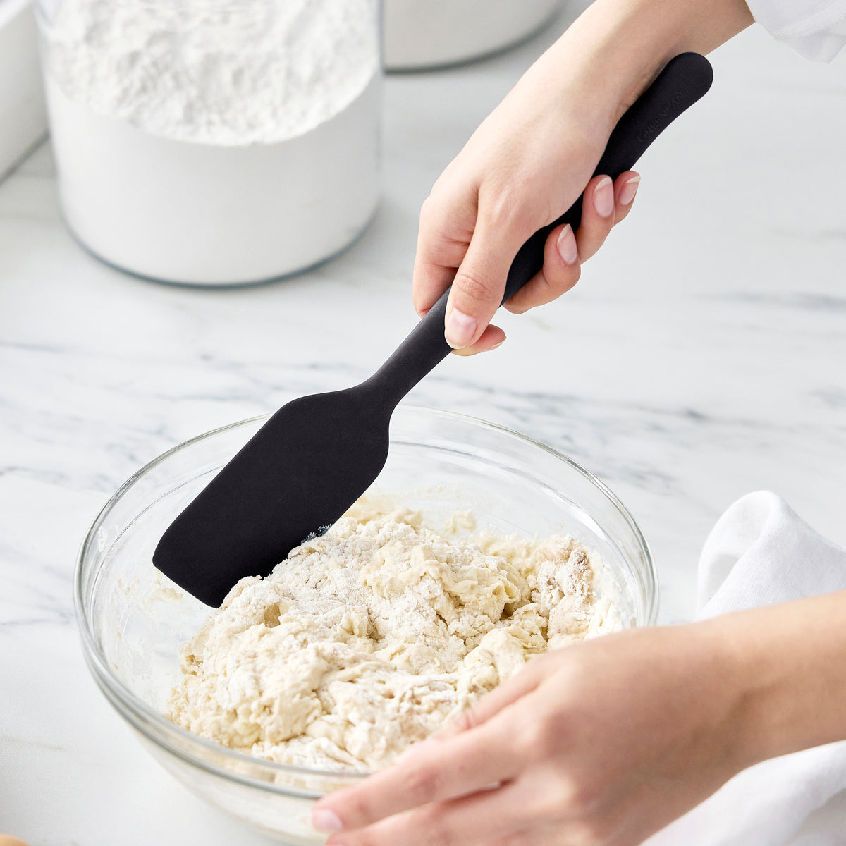 Premiere Silicone 8-Piece Utensil and Crock Set | Black - Image 9