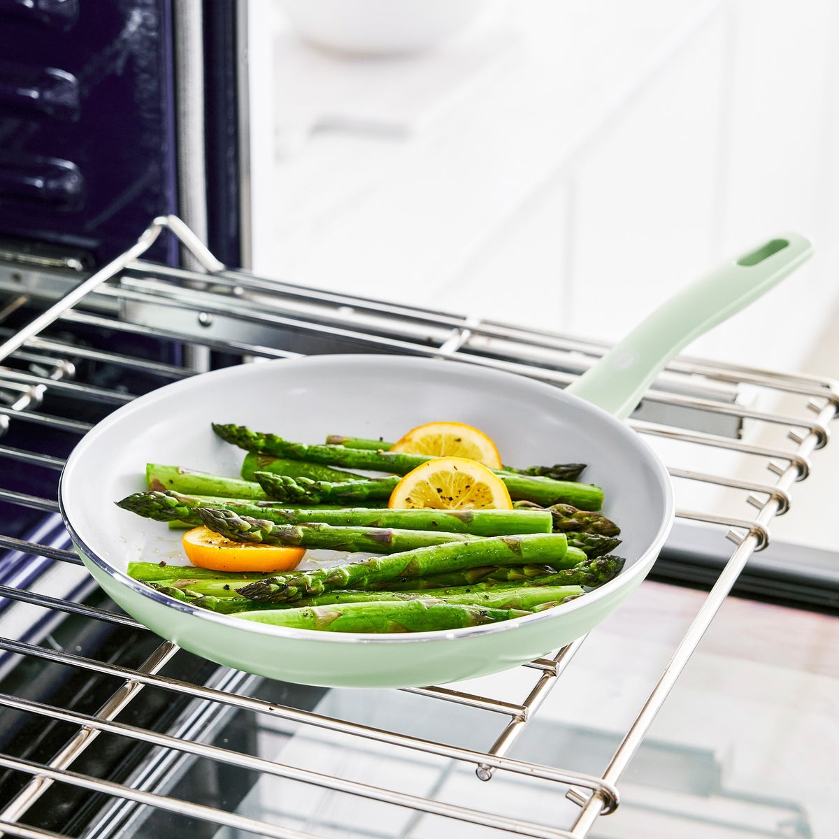 Dover Ceramic Nonstick 10 Frypan | Pastel Green - Image 4