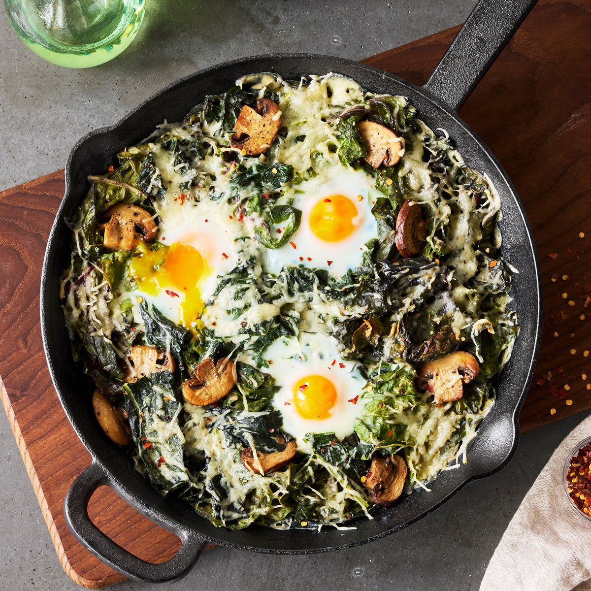 Bobby Flay by GreenPan 10 and 12 Cast Iron Frypan Set - Image 7