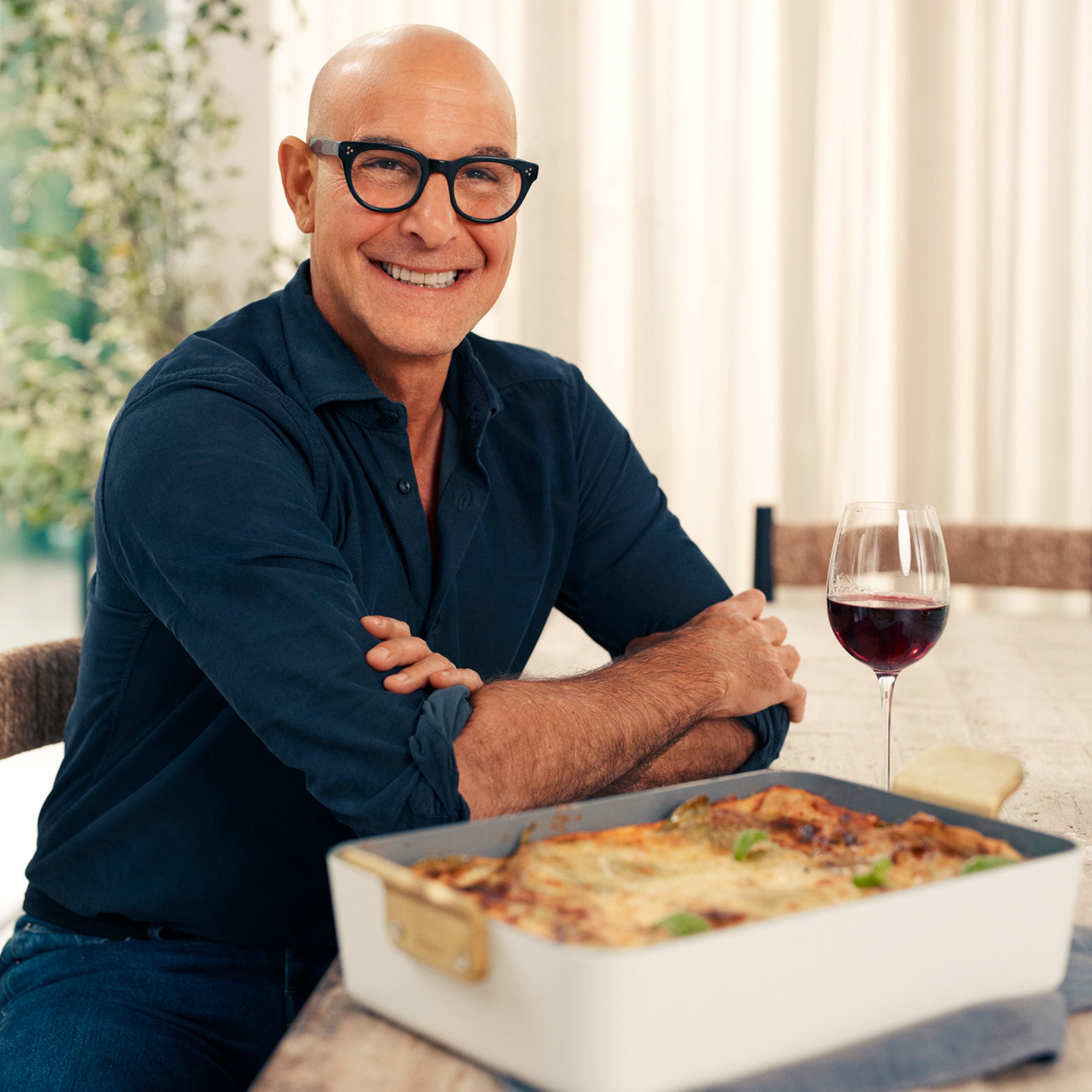 Stanley Tucci™ Ceramic Nonstick Lasagna Pan | Marino Blue - Image 12