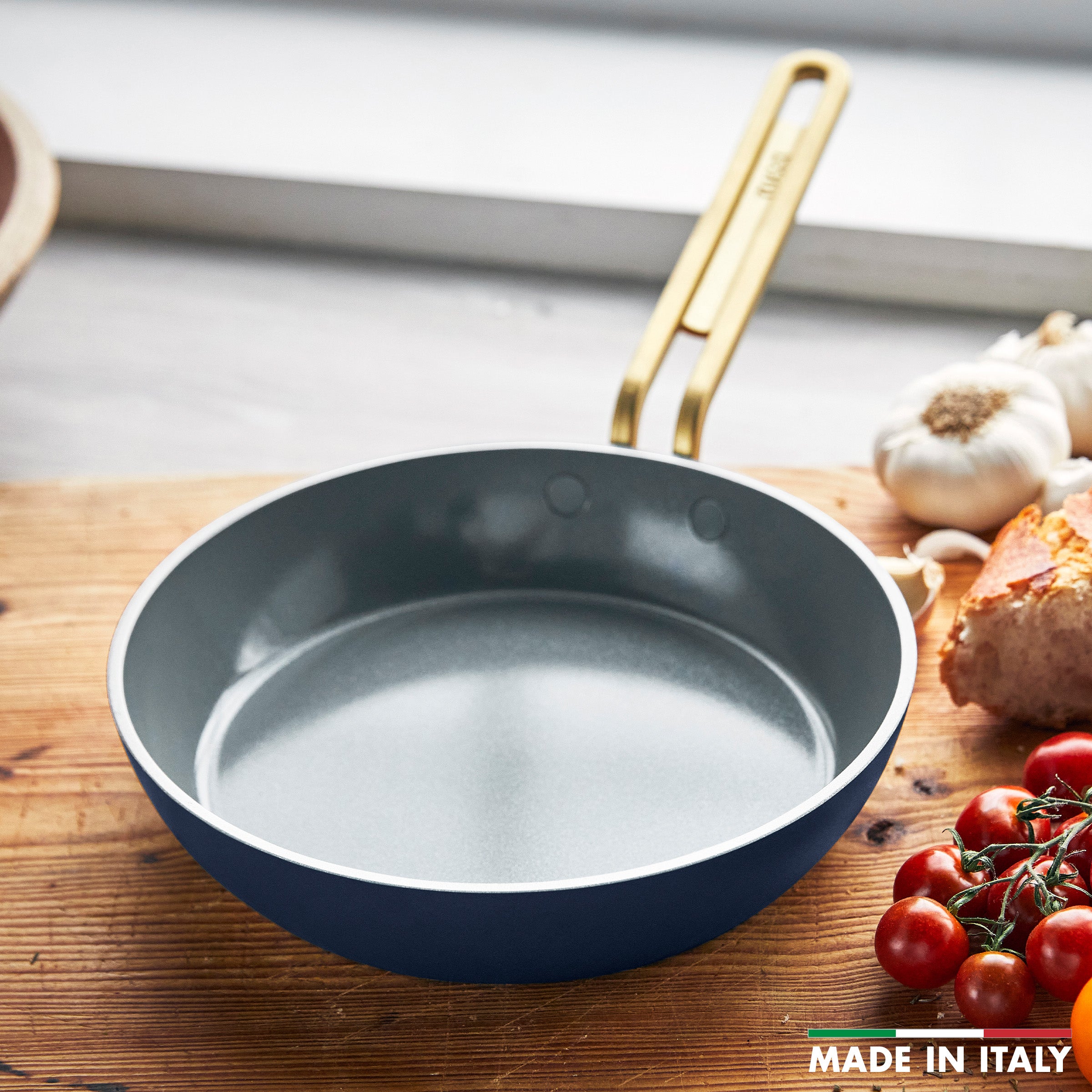 Stanley Tucci™ Ceramic Nonstick 8 Frypan | Marino Blue - Image 3