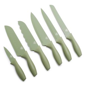GreenLife 6-Piece Cutlery Set | Sage Green