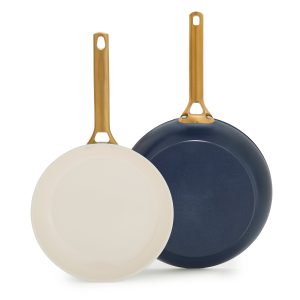 Reserve Pro Ceramic Nonstick 10 and 12 Frypan Set | Twilight