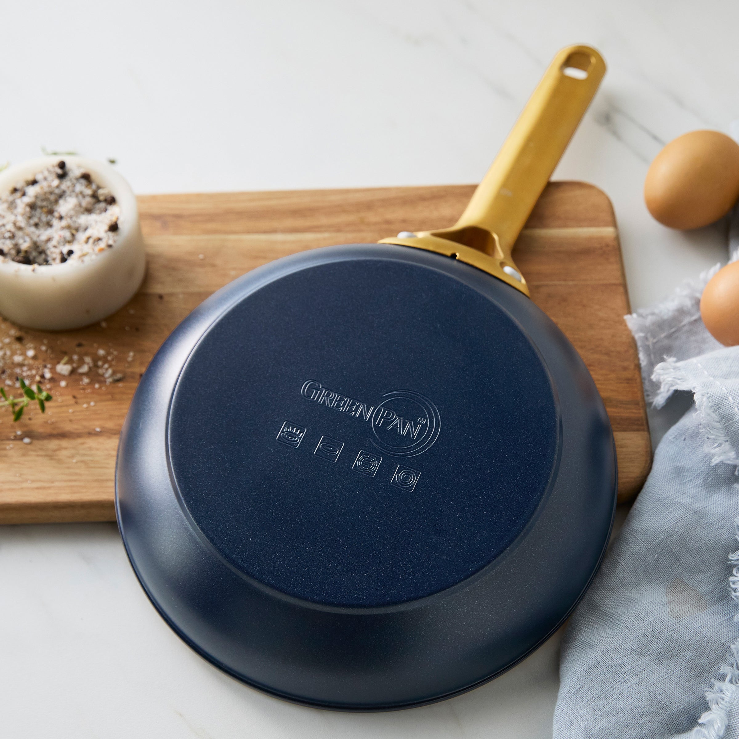 Reserve Pro Ceramic Nonstick 10 and 12 Frypan Set | Twilight - Image 8