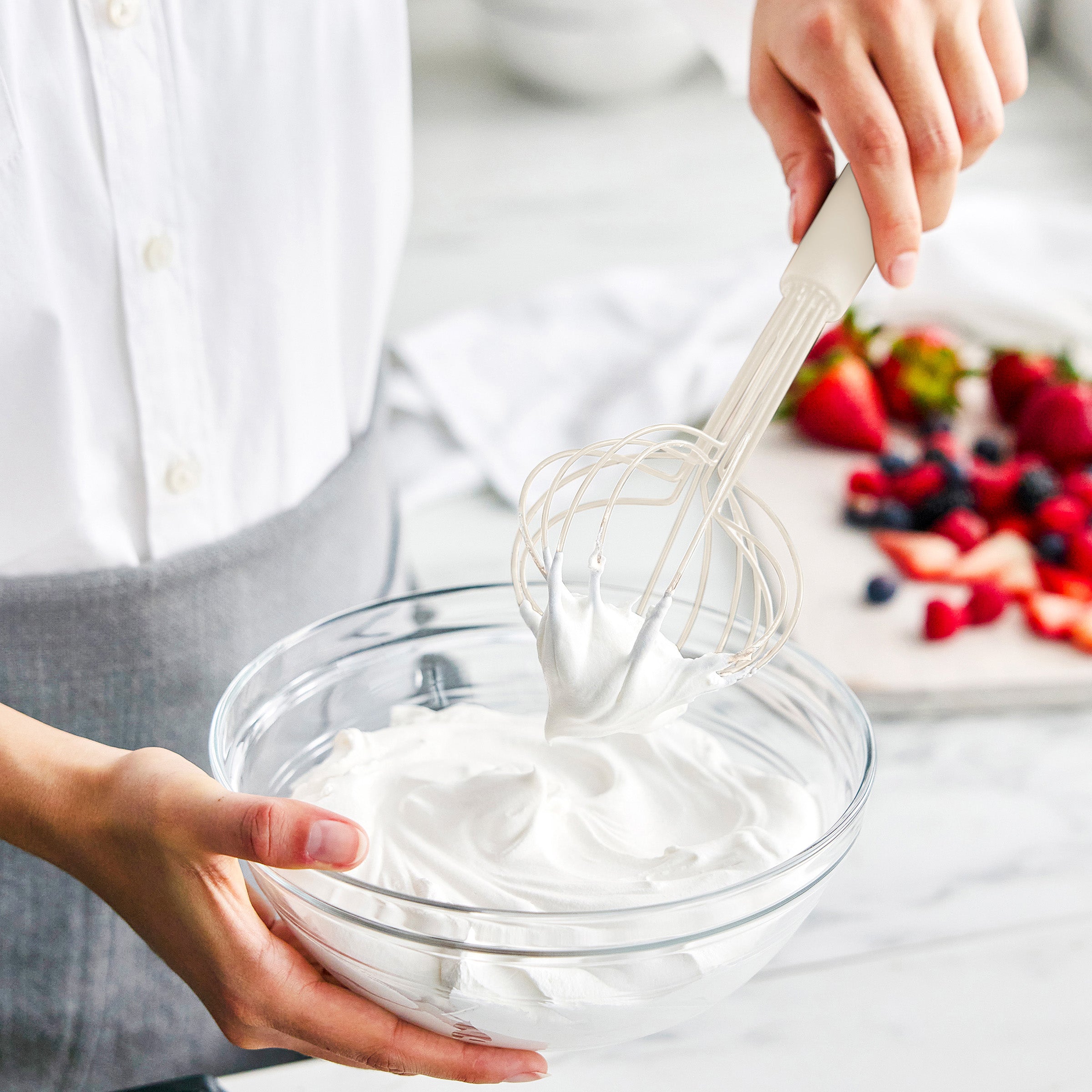 Premiere Silicone 8-Piece Utensil and Crock Set | Bisque - Image 5