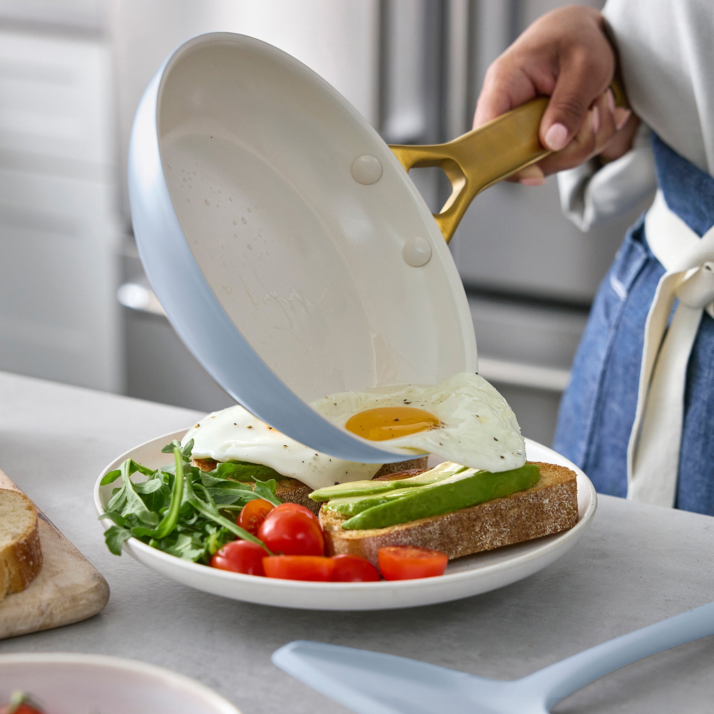 Reserve Pro Ceramic Nonstick 8 Frypan | Glacier - Image 3