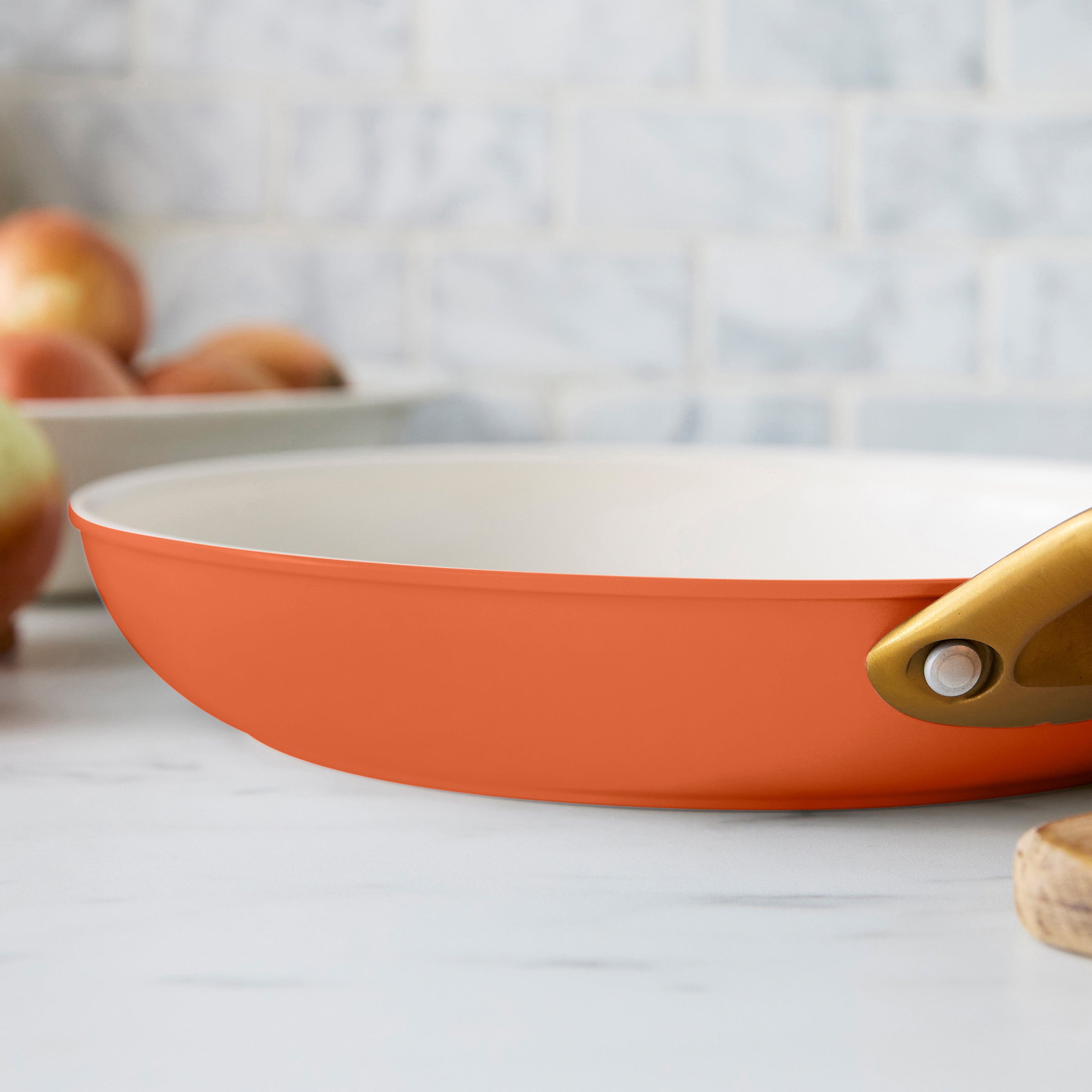 Reserve Pro Ceramic Nonstick 10 and 12 Frypan Set | Harvest - Image 9