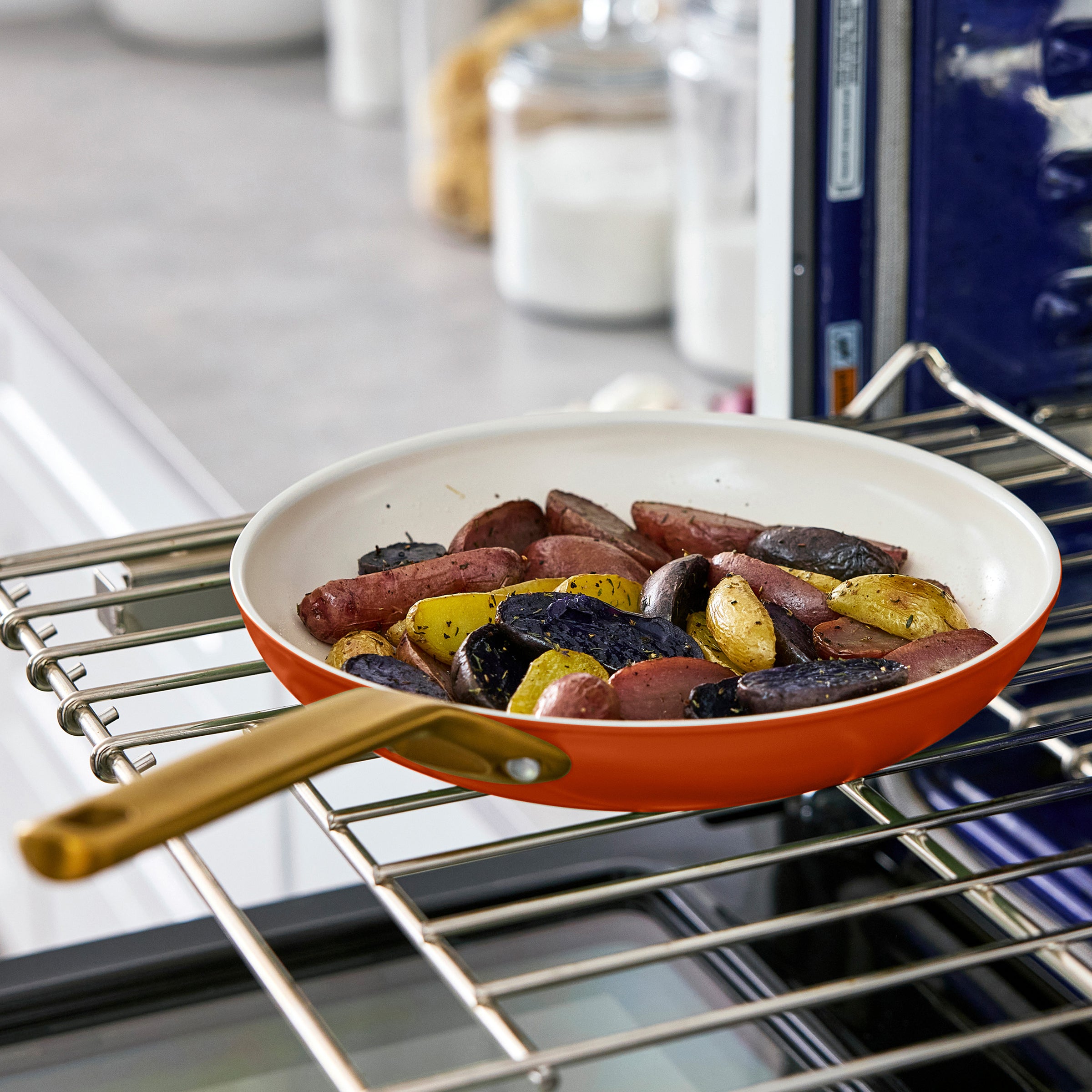 Reserve Pro Ceramic Nonstick 10-Piece Cookware Set | Harvest - Image 7