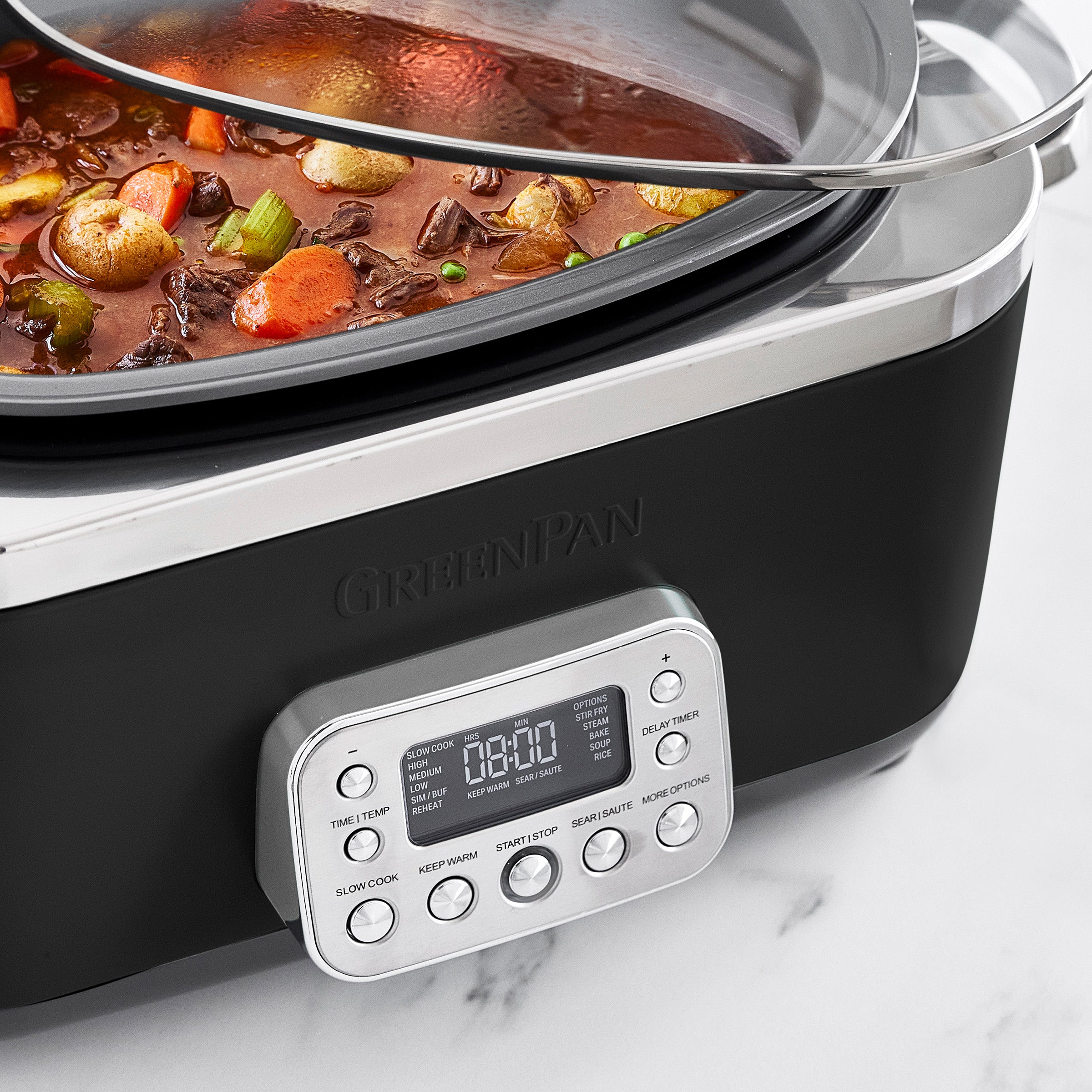 Elite 14-in-1 6-Quart Slow Cooker | Black - Image 8