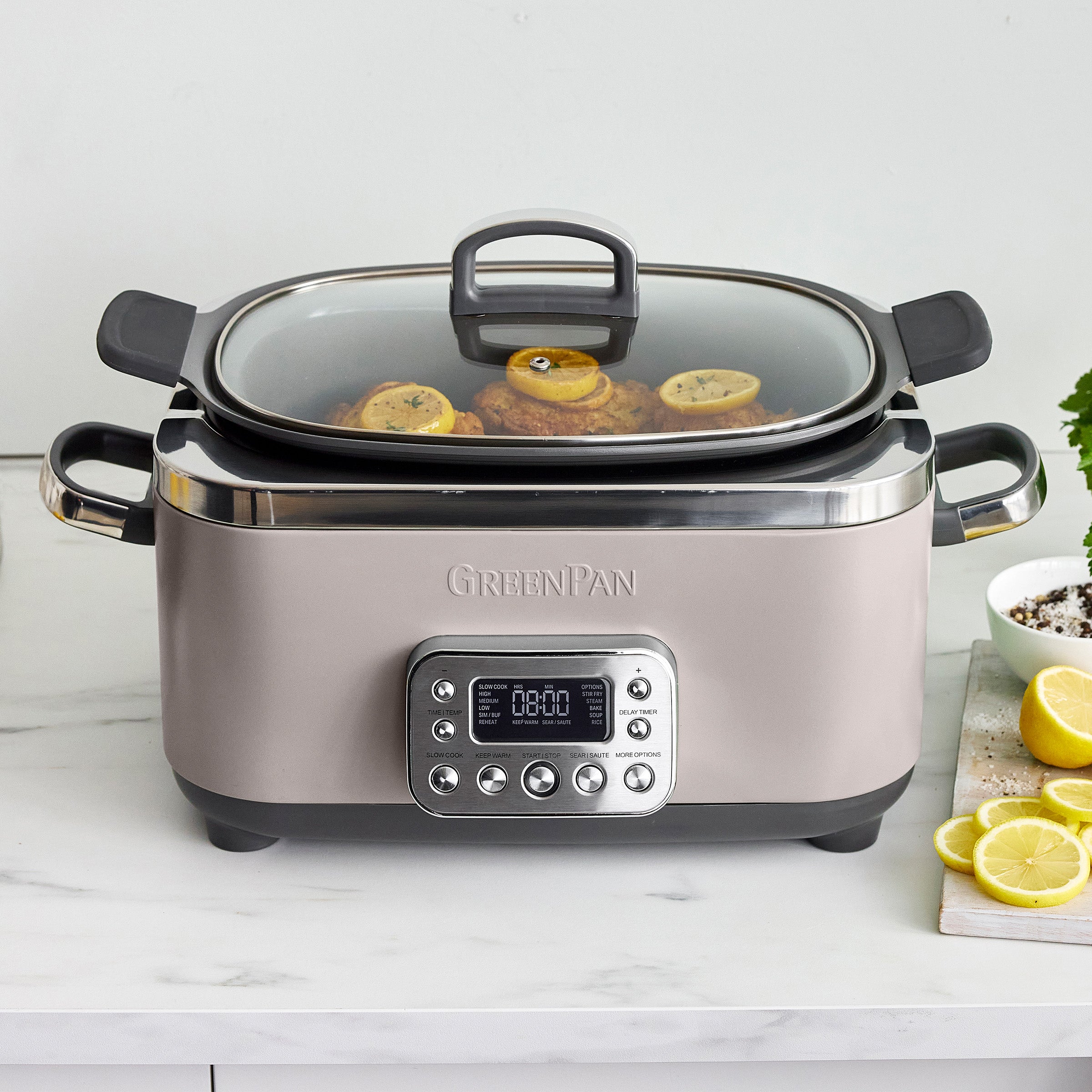 Elite 14-in-1 6-Quart Slow Cooker | Clay - Image 9