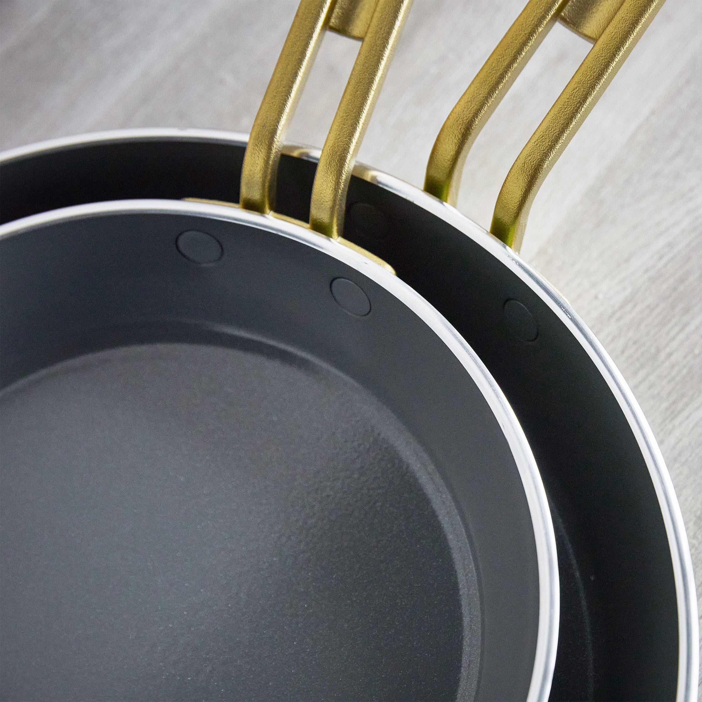 Stanley Tucci™ Ceramic Nonstick 8. 10 and 12 Frypan Set | Carrara White - Image 8