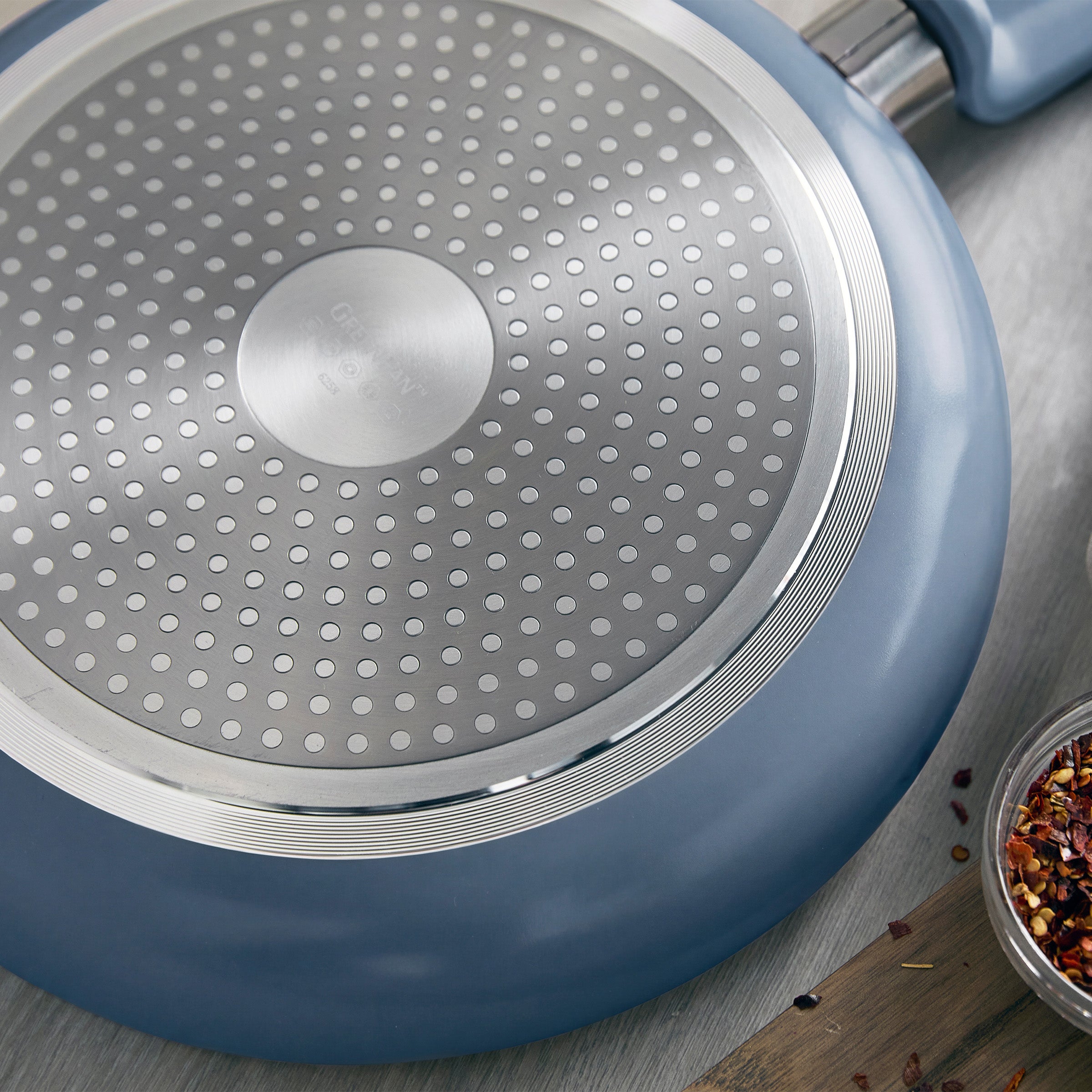 Rio Advanced Ceramic Nonstick 10-Piece Cookware Set | Dutch Blue - Image 8