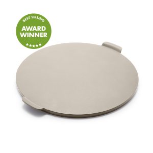 Premiere Ovenware 16.5 Round Pizza Baker | Taupe