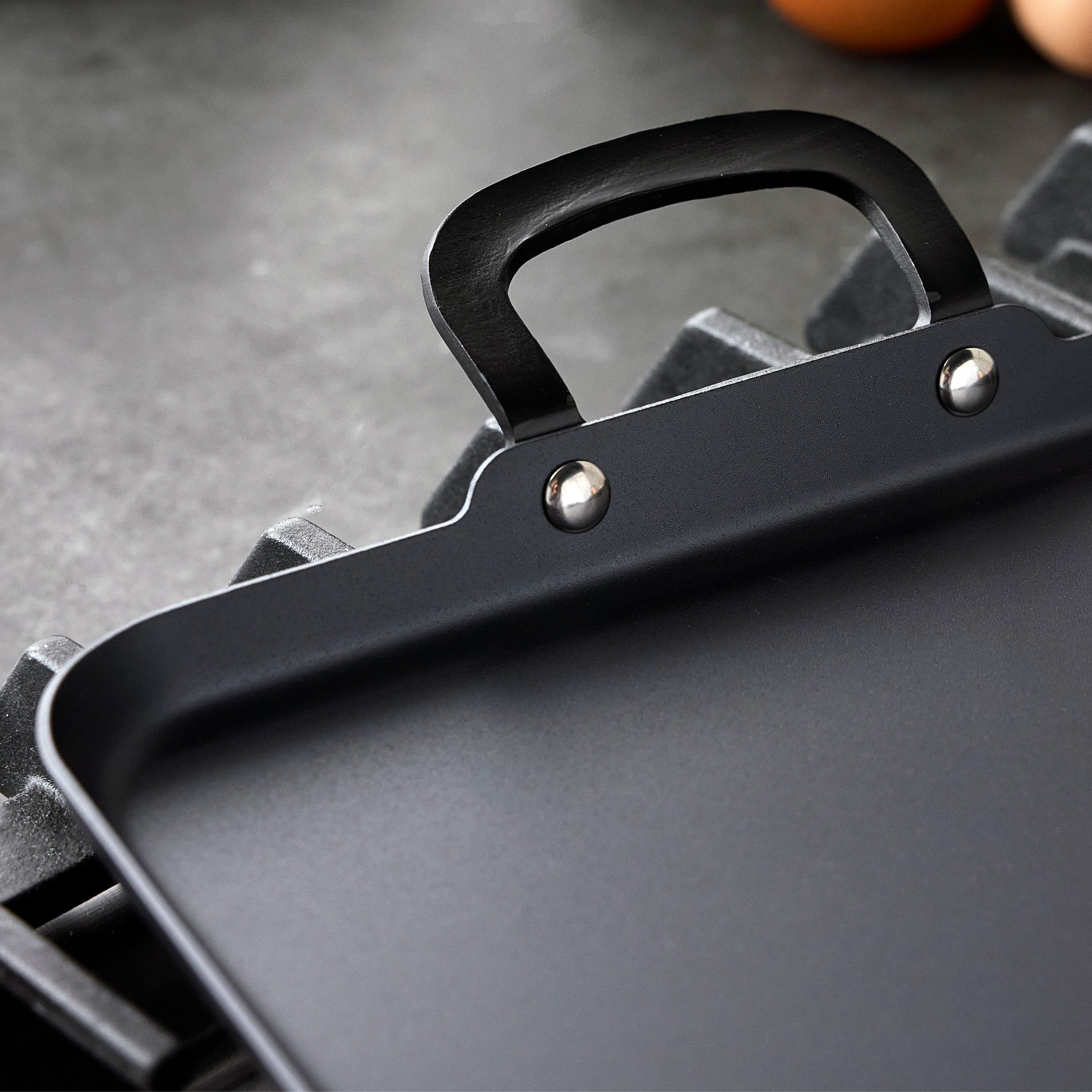 Bobby Flay by GreenPan 17 x 11 Carbon Steel Double Burner Griddle - Image 9