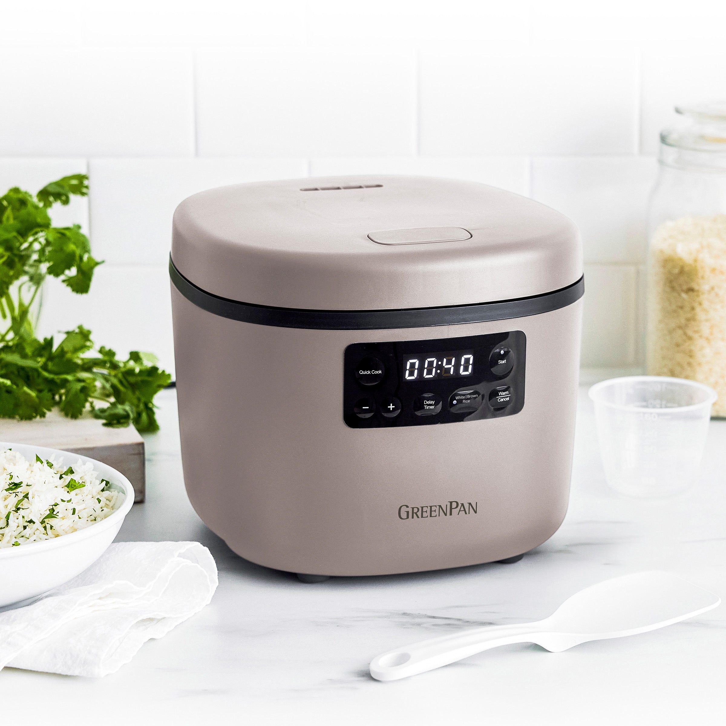 Advanced 8-Cup Rice Cooker | Clay - Image 2