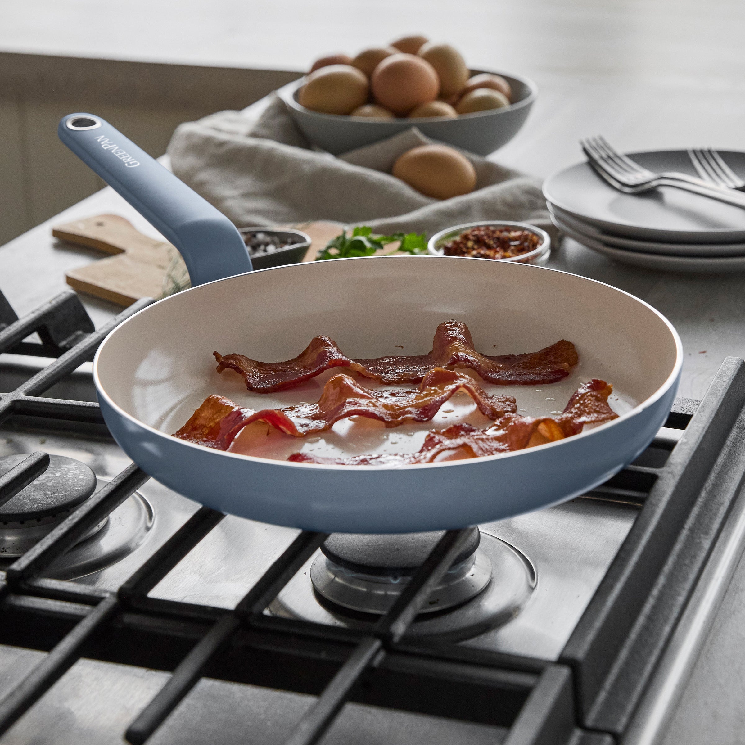 Rio Advanced Ceramic Nonstick 10 Frypan | Dutch Blue - Image 4