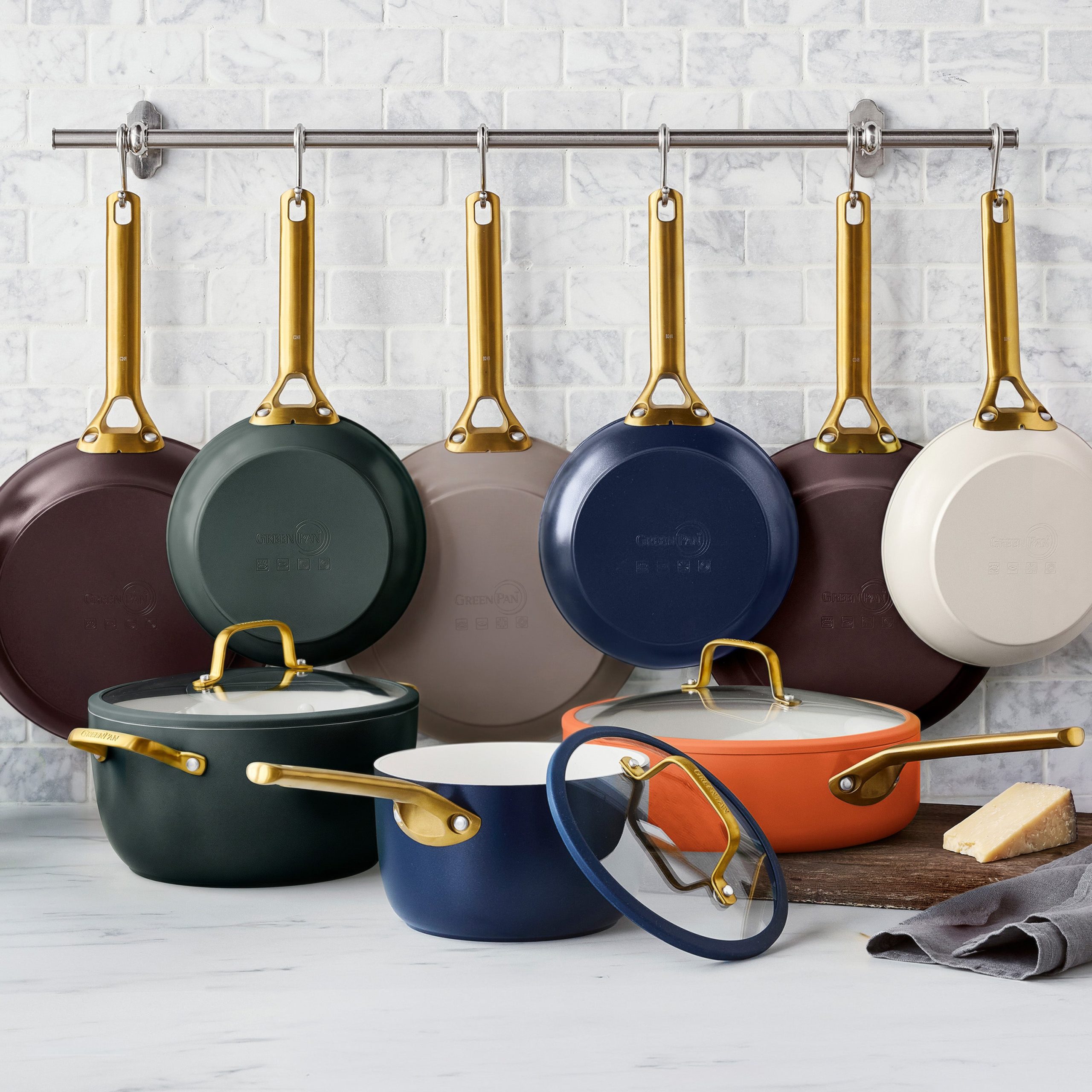 Reserve Pro Ceramic Nonstick 14-Piece Cookware Set | Bordeaux - Image 18