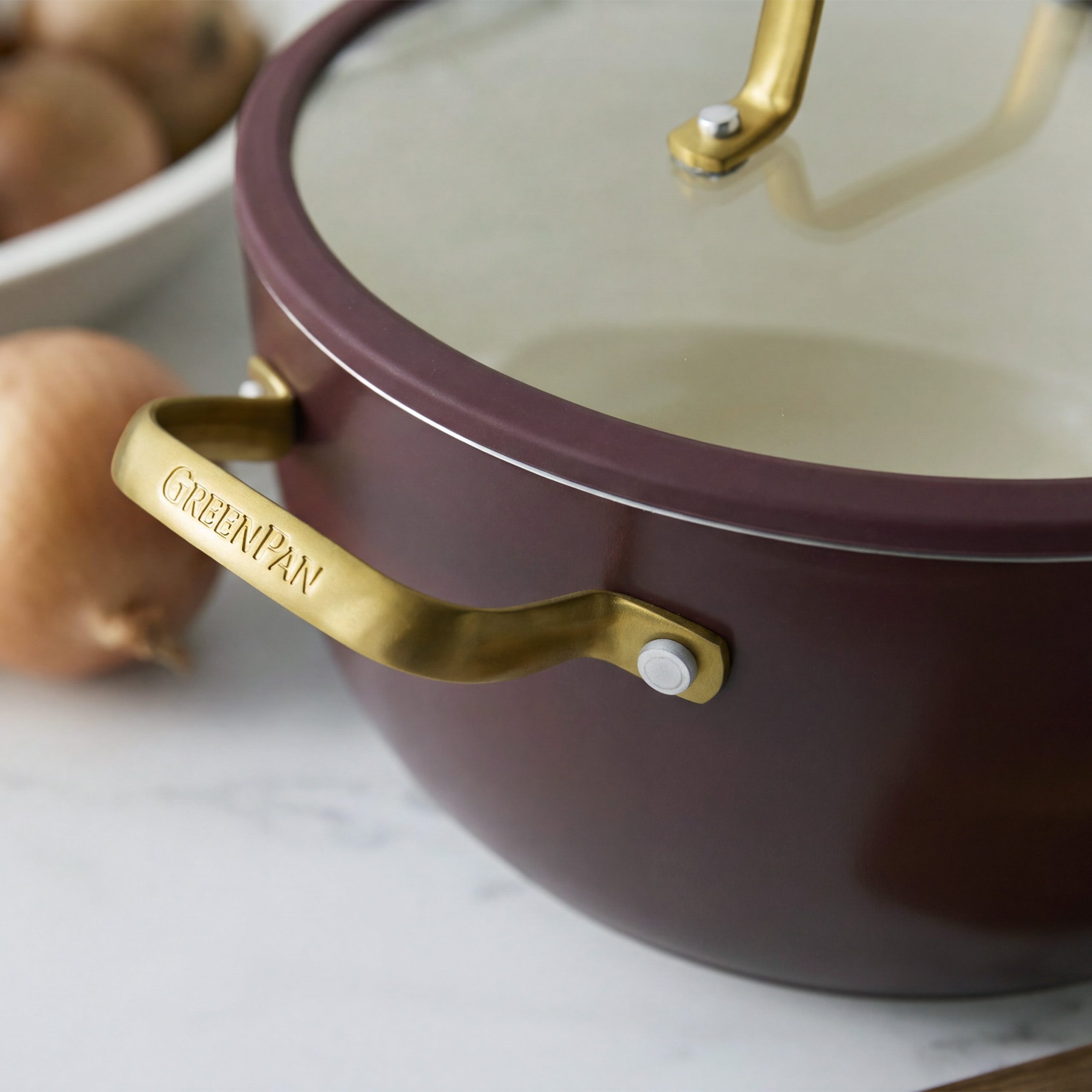 Reserve Pro Ceramic Nonstick 14-Piece Cookware Set | Bordeaux - Image 14