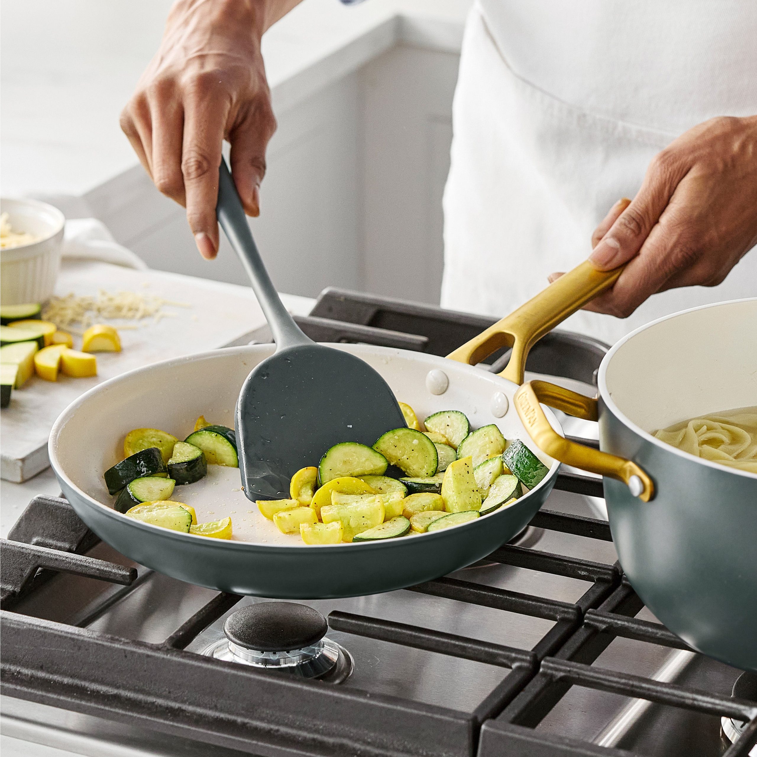 Reserve Pro Ceramic Nonstick 10-Piece Cookware Set | Spruce - Image 11
