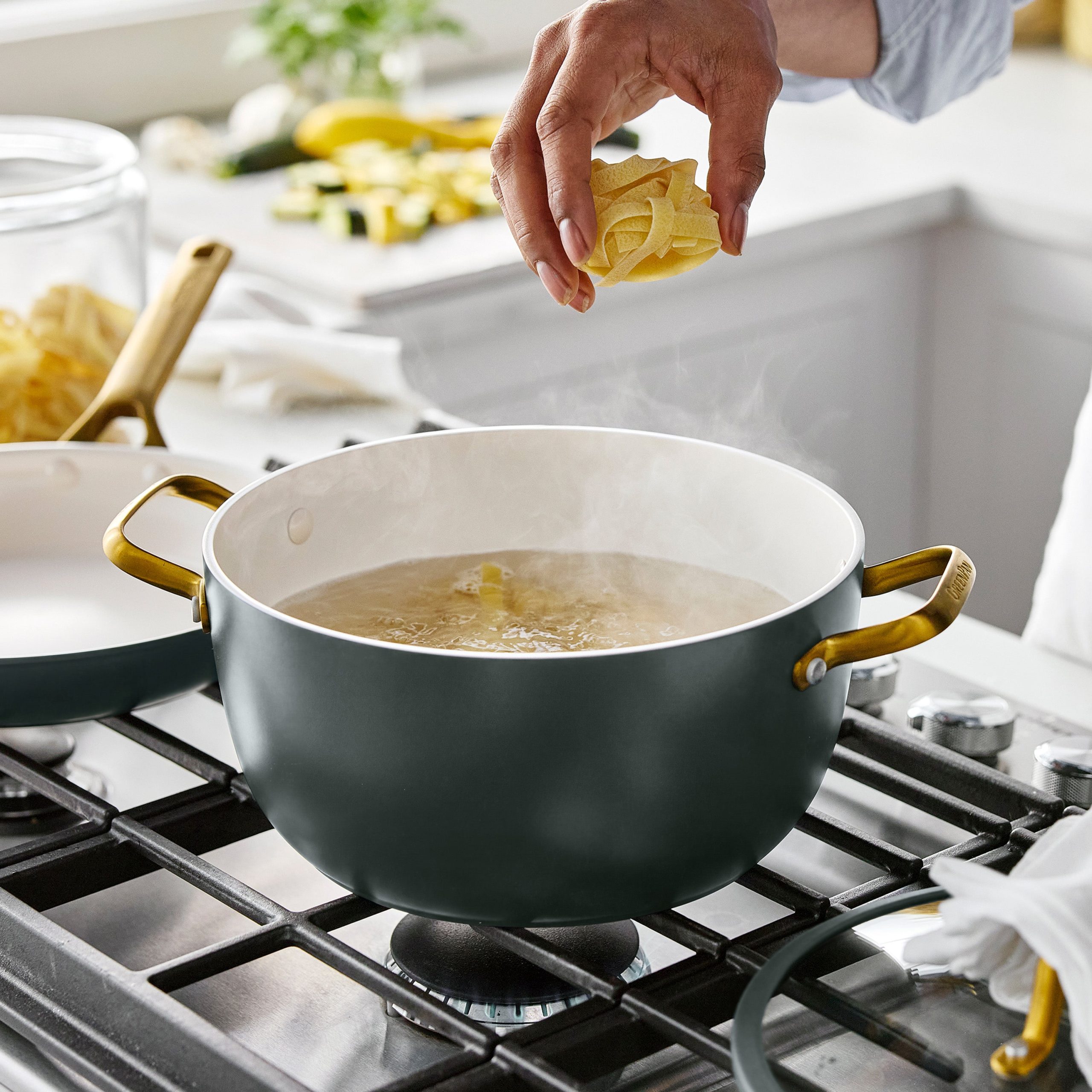 Reserve Pro Ceramic Nonstick 10-Piece Cookware Set | Spruce - Image 5