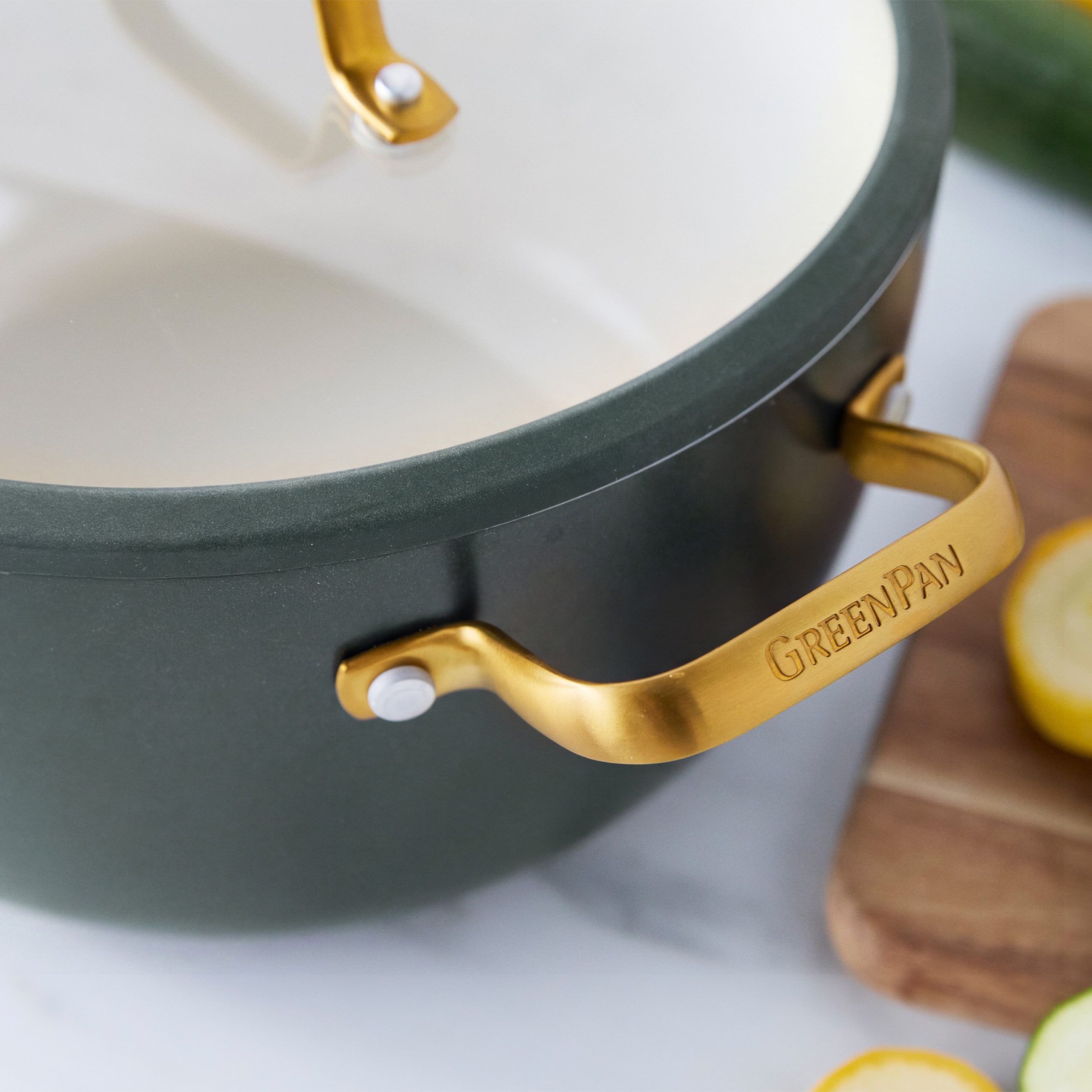 Reserve Pro Ceramic Nonstick 10-Piece Cookware Set | Spruce - Image 9