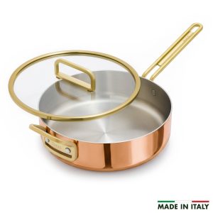 Stanley Tucci™ Copperply 4-Quart Sauté Pan with Lid