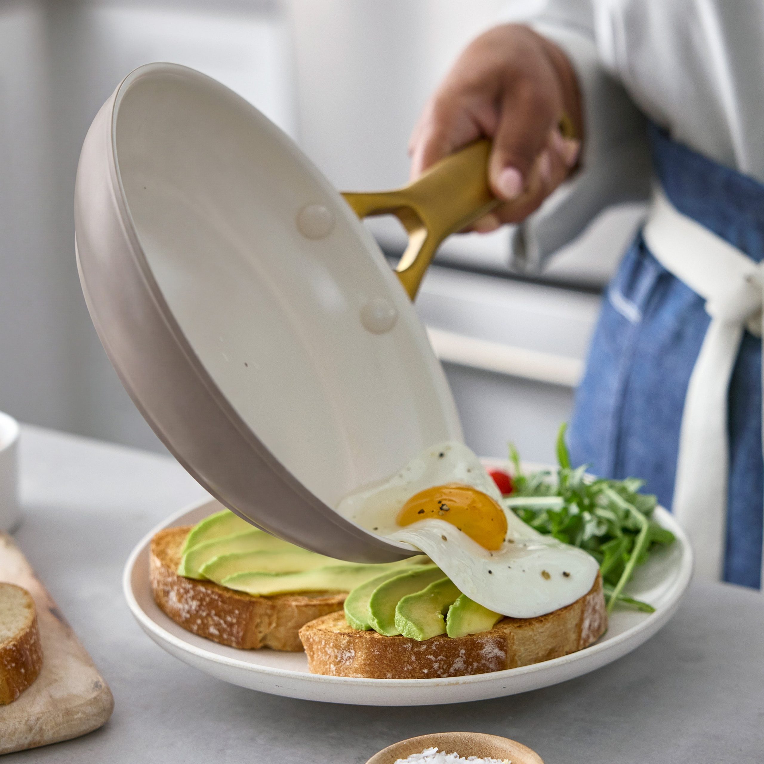 Reserve Pro Ceramic Nonstick 8 Frypan | Latte - Image 3