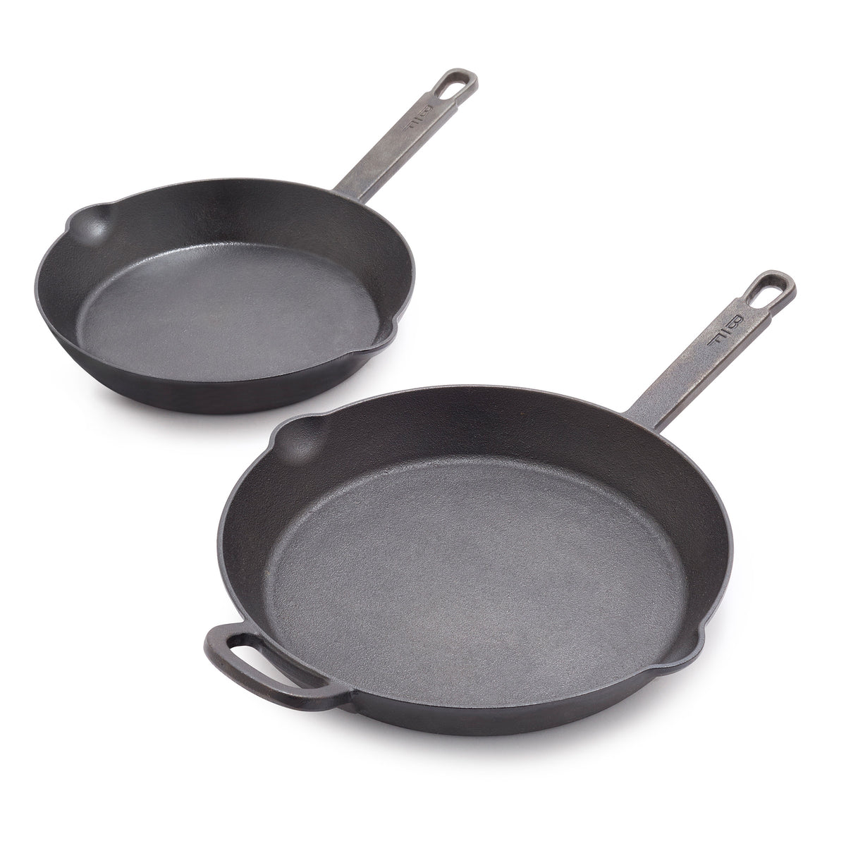 Bobby Flay by GreenPan 8 and 10 Cast Iron Frypan Set