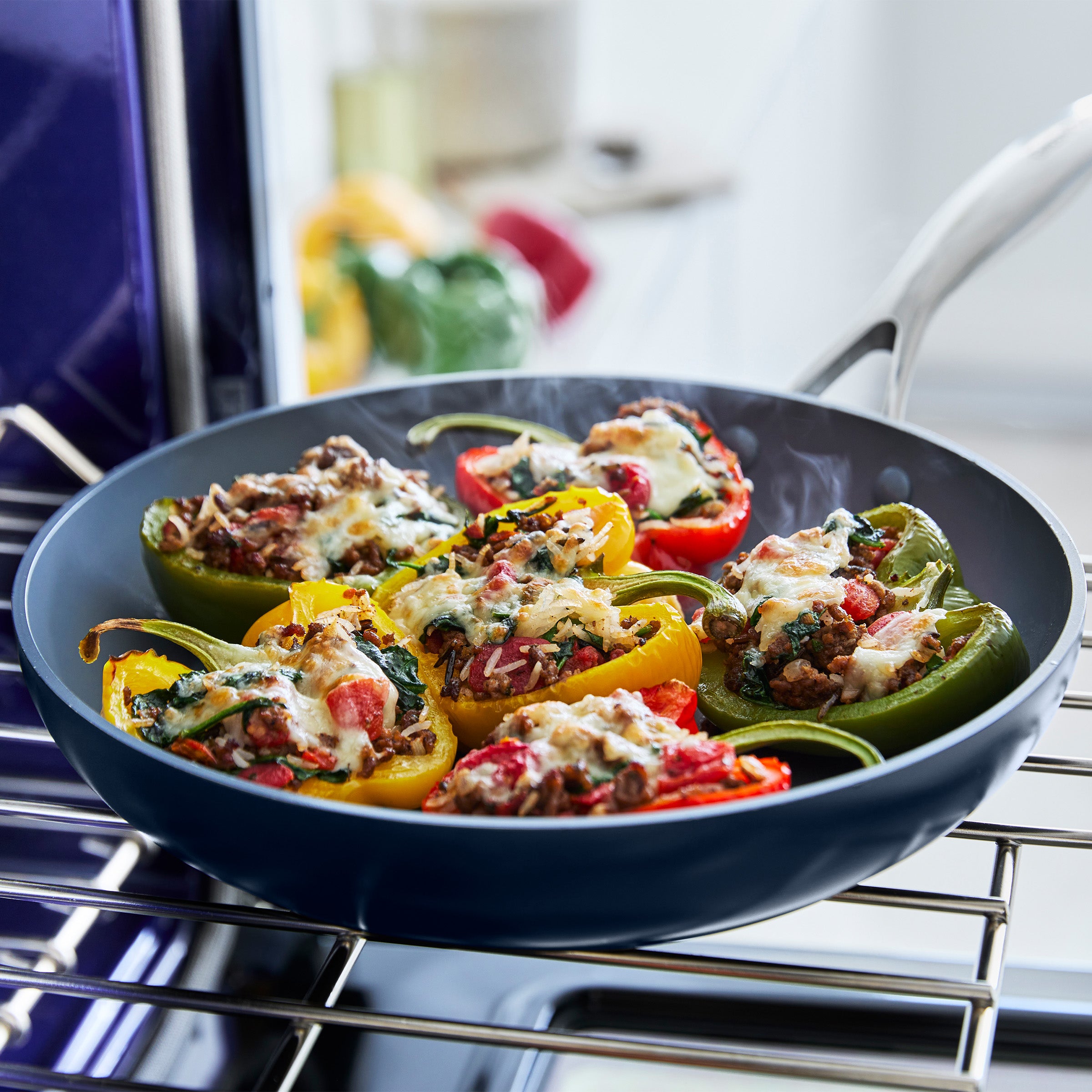 Valencia Pro Ceramic Nonstick 11-Piece Cookware Set | Twilight - Image 6