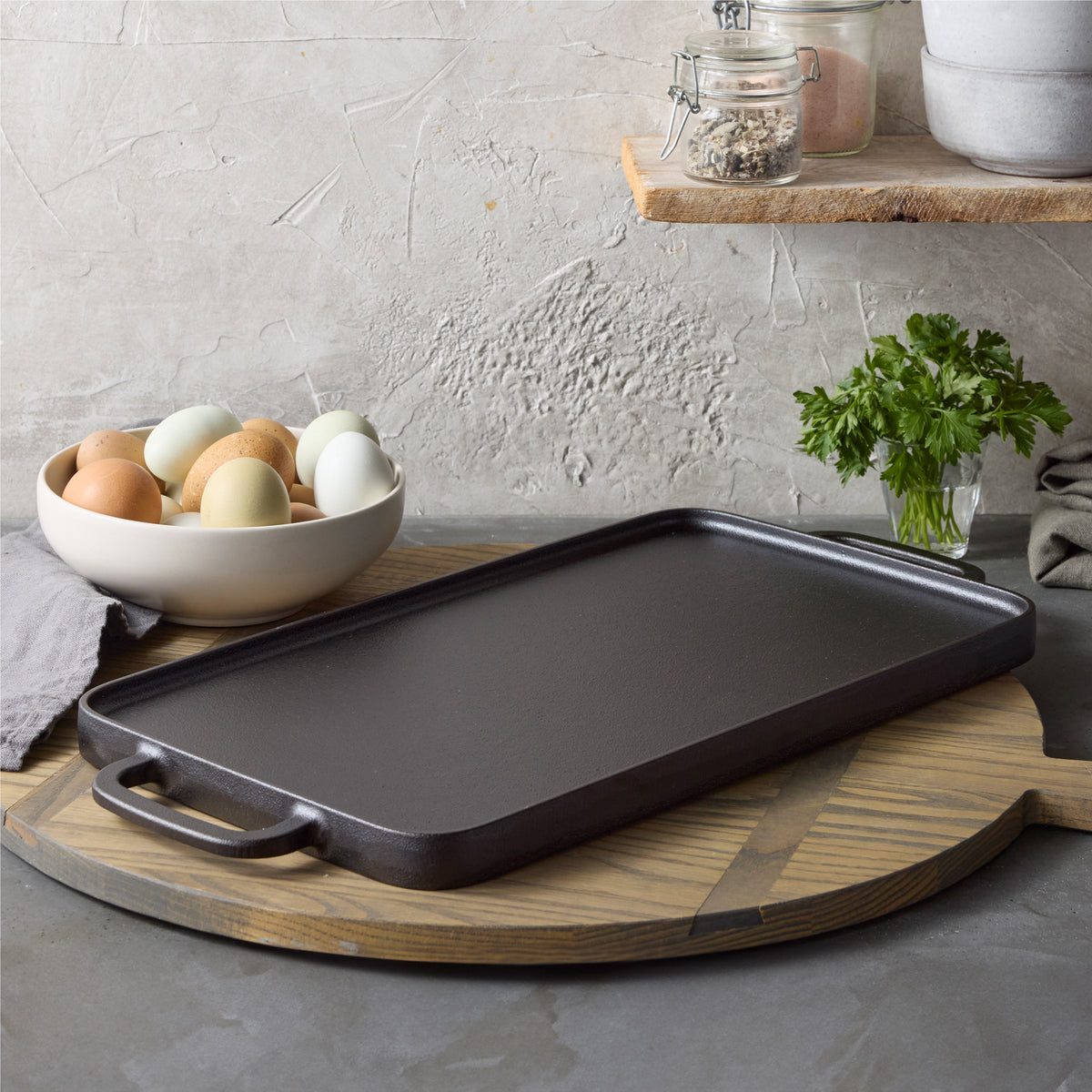 Bobby Flay by GreenPan 6-Piece Cast Iron Set with Bobby at Home Cookbook - Image 8