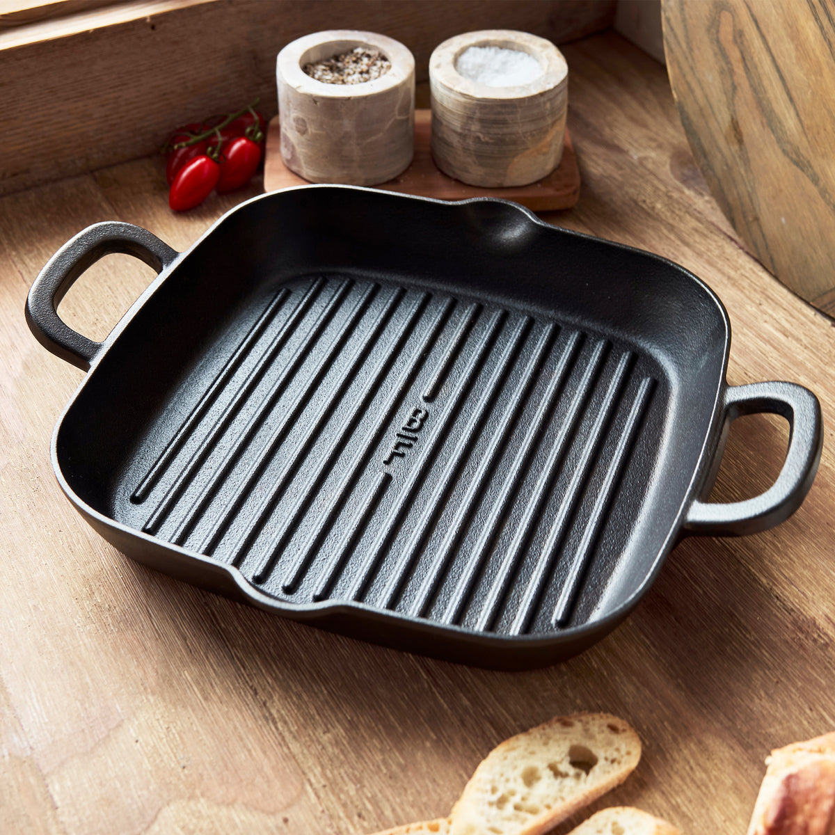 Bobby Flay by GreenPan 6-Piece Cast Iron Set with Bobby at Home Cookbook - Image 10