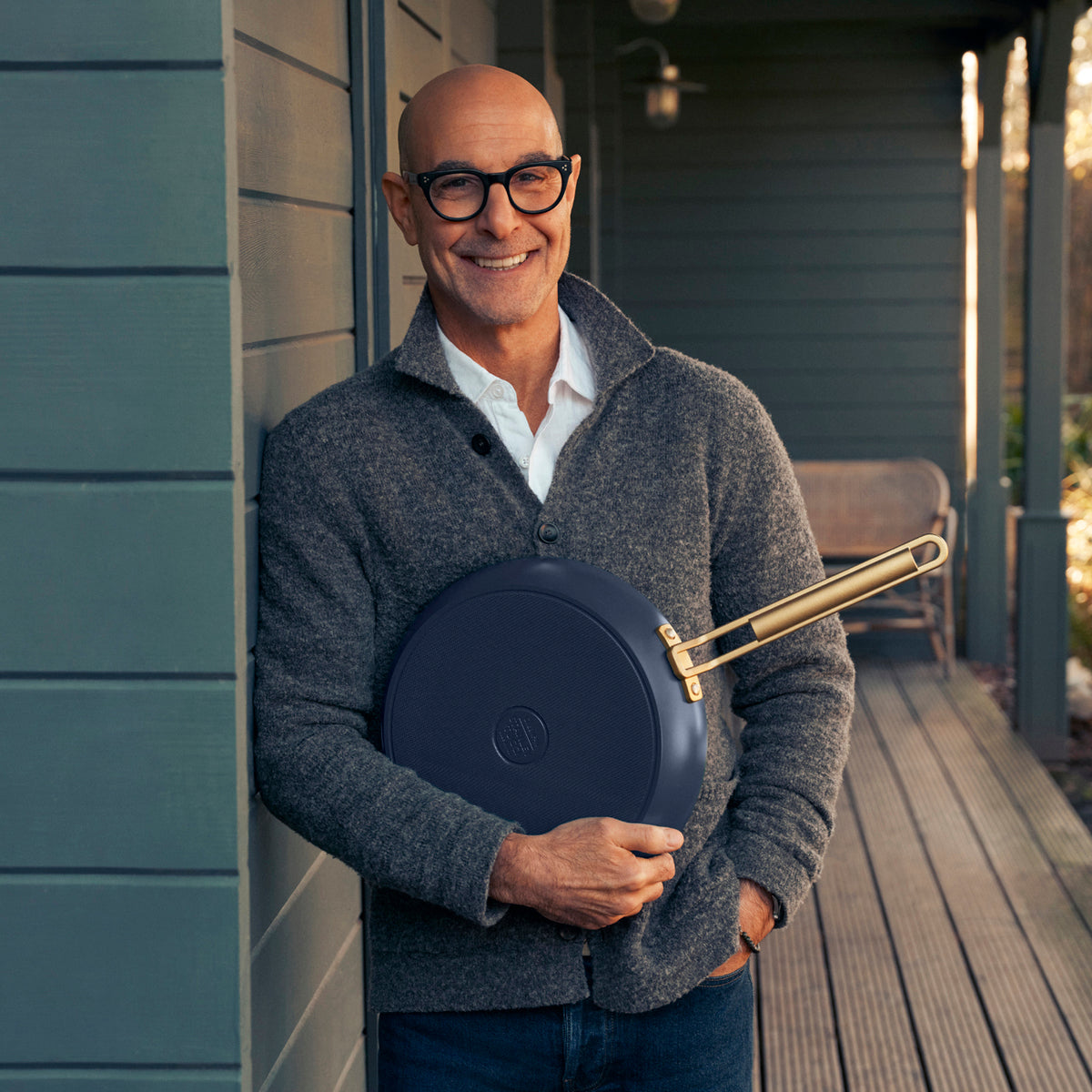 Stanley Tucci™ Ceramic Nonstick 3-Piece Mini Set | Marino Blue - Image 2